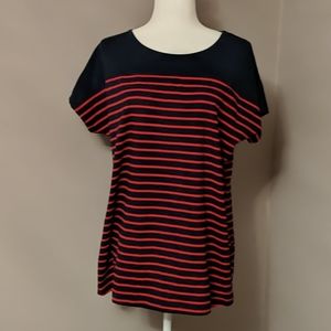 Smallshow Navy and Red T-shirt